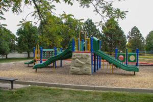 north end playground at Optimist Family Park