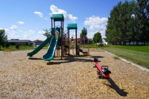 colorful playground at Southland Park