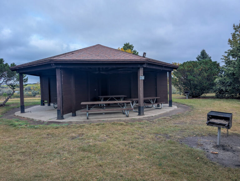McDowell Dam Recreation Area Shelter 4